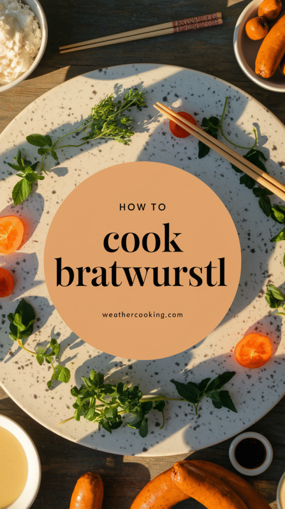 How To Cook Bratwurst