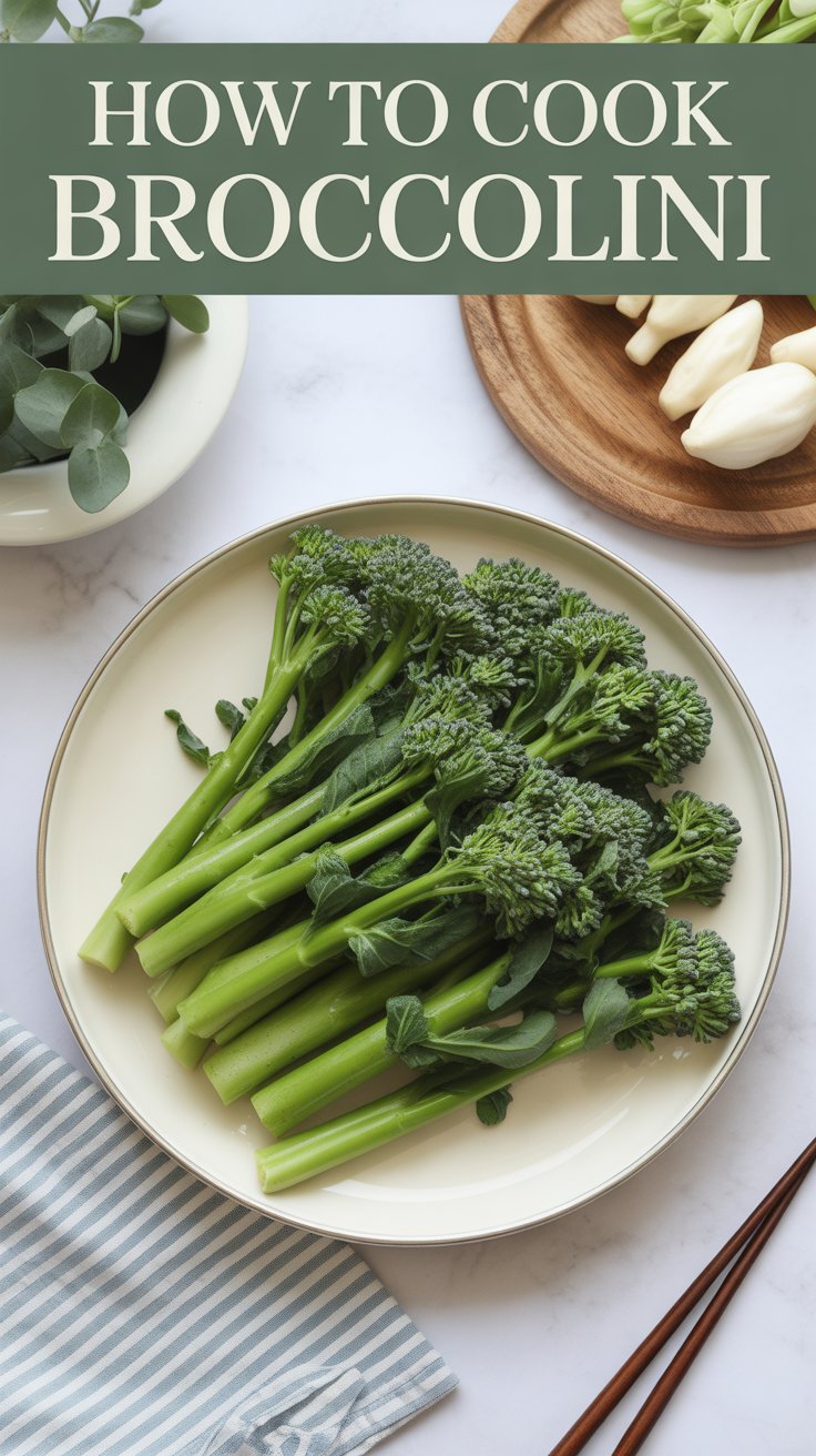 How To Cook Broccolini