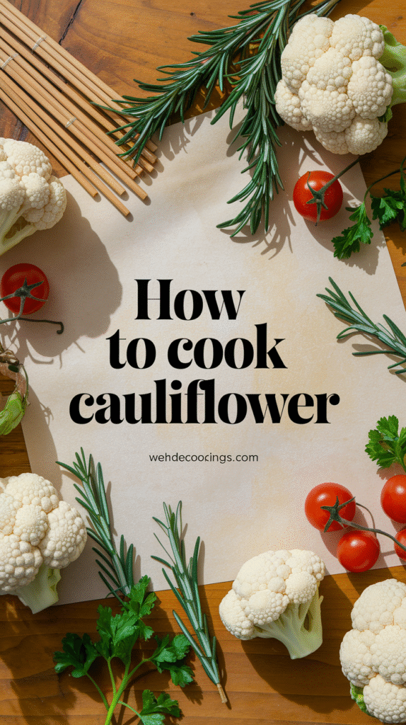 How To Cook Cauliflower