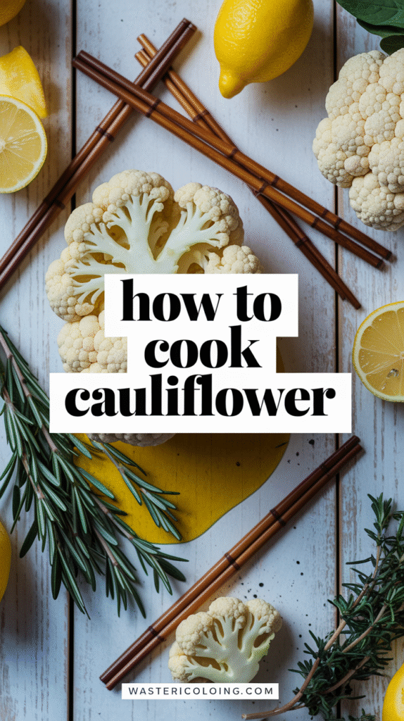 How To Cook Cauliflower