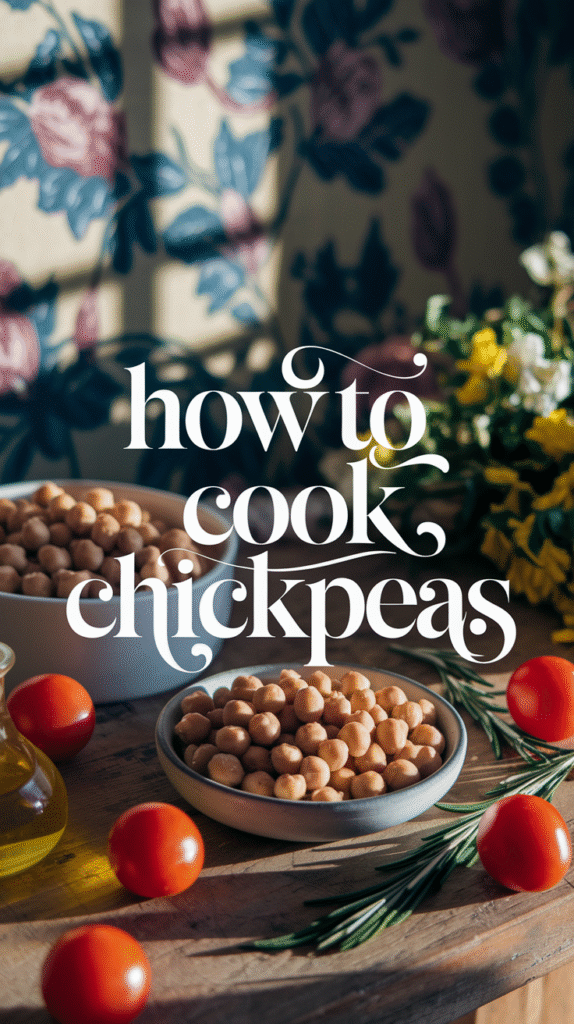 How To Cook Chickpeas