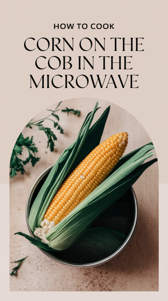 How To Cook Corn On The Cob In The Microwave