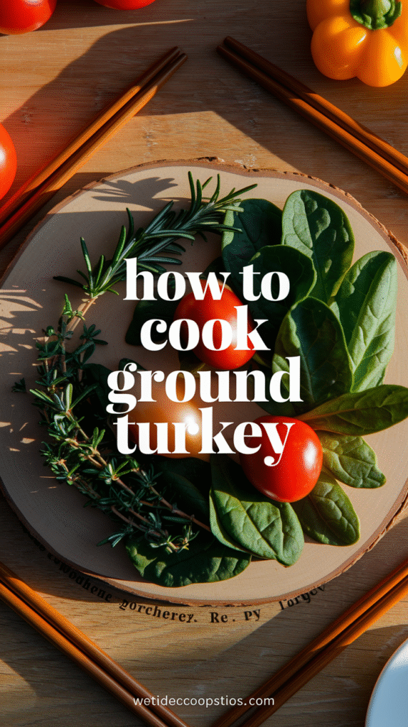 How To Cook Ground Turkey