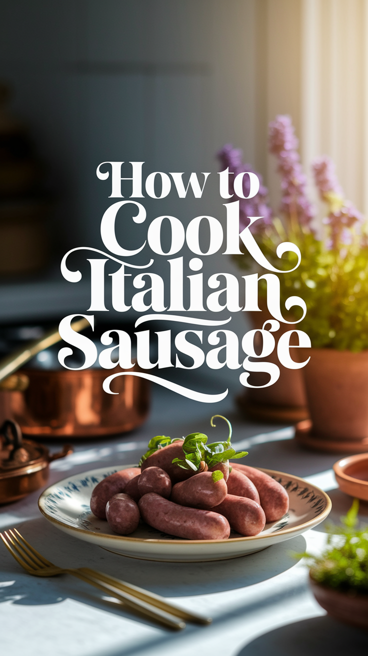 How To Cook Italian Sausage