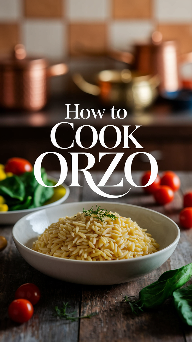 How To Cook Orzo