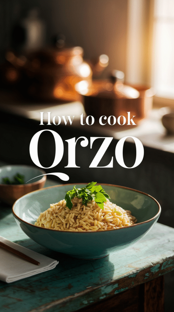 How To Cook Orzo