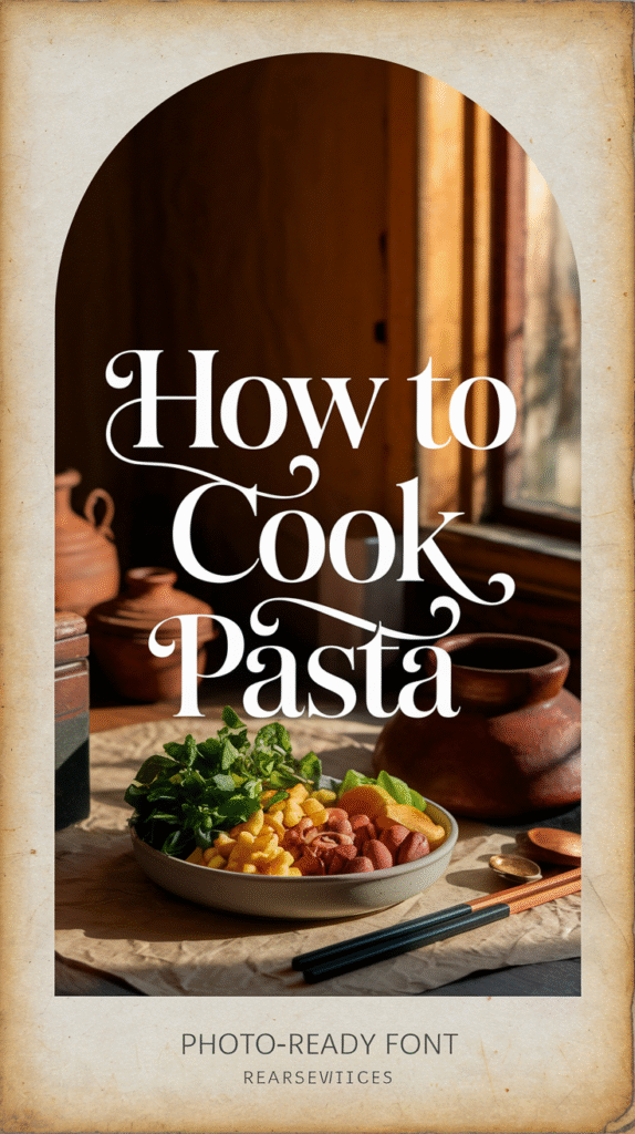 How To Cook Pasta