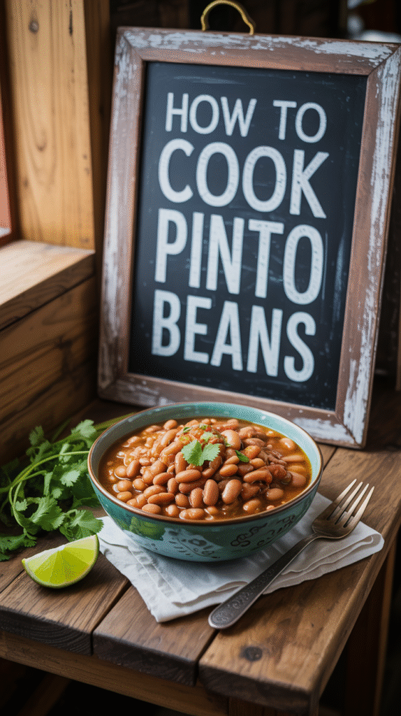 How To Cook Pinto Beans