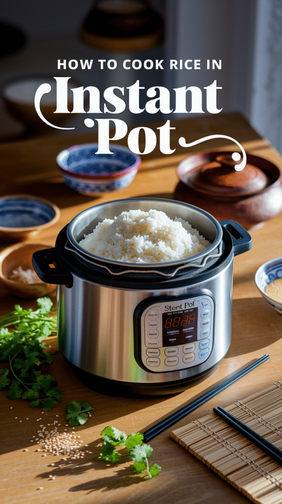 How To Cook Rice In Instant Pot