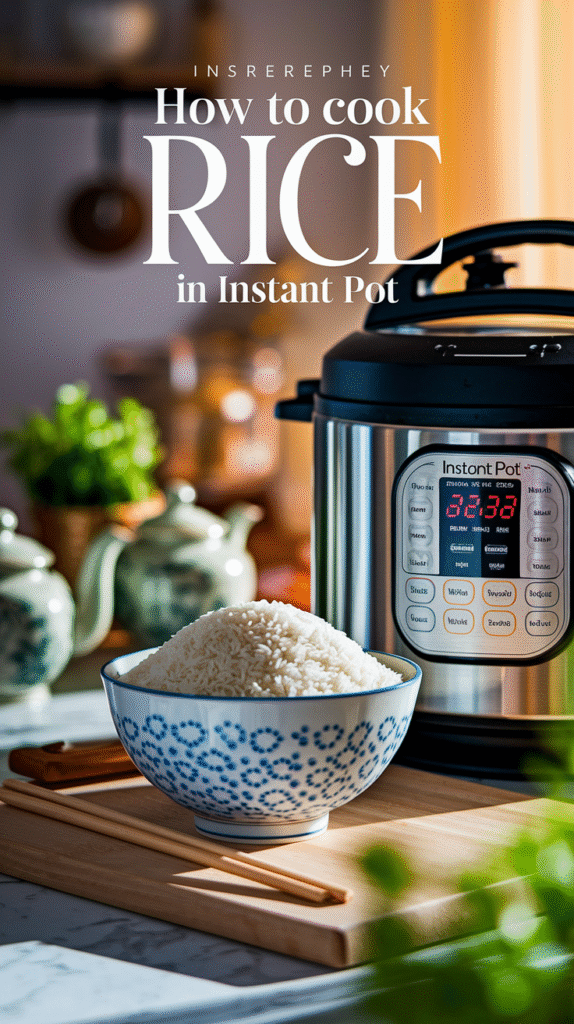 How To Cook Rice In Instant Pot