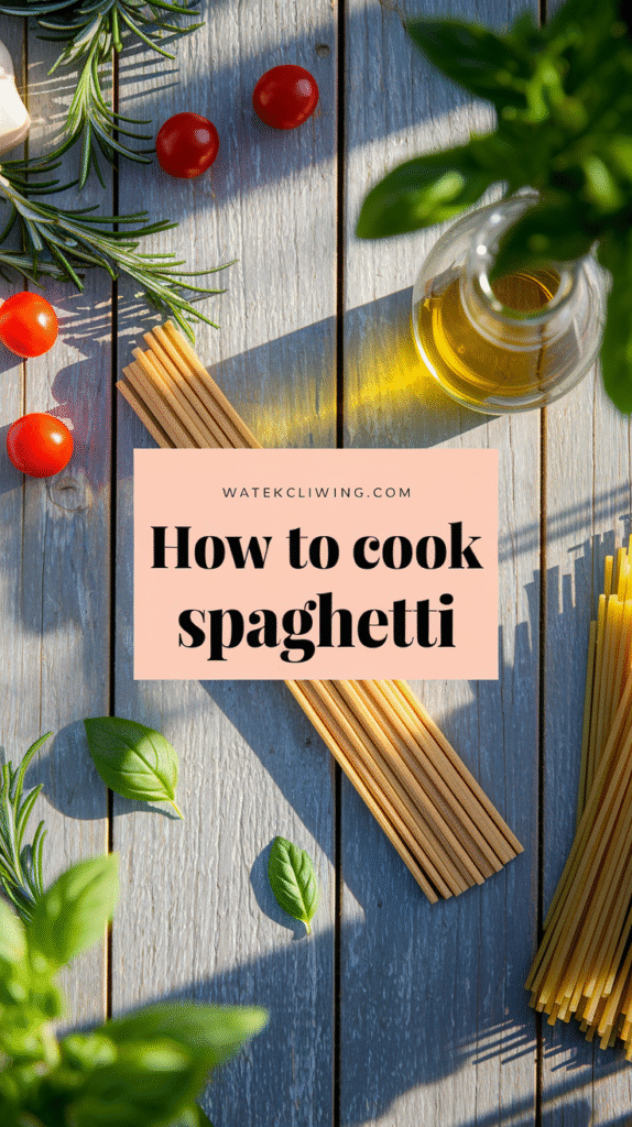 How To Cook Spaghetti