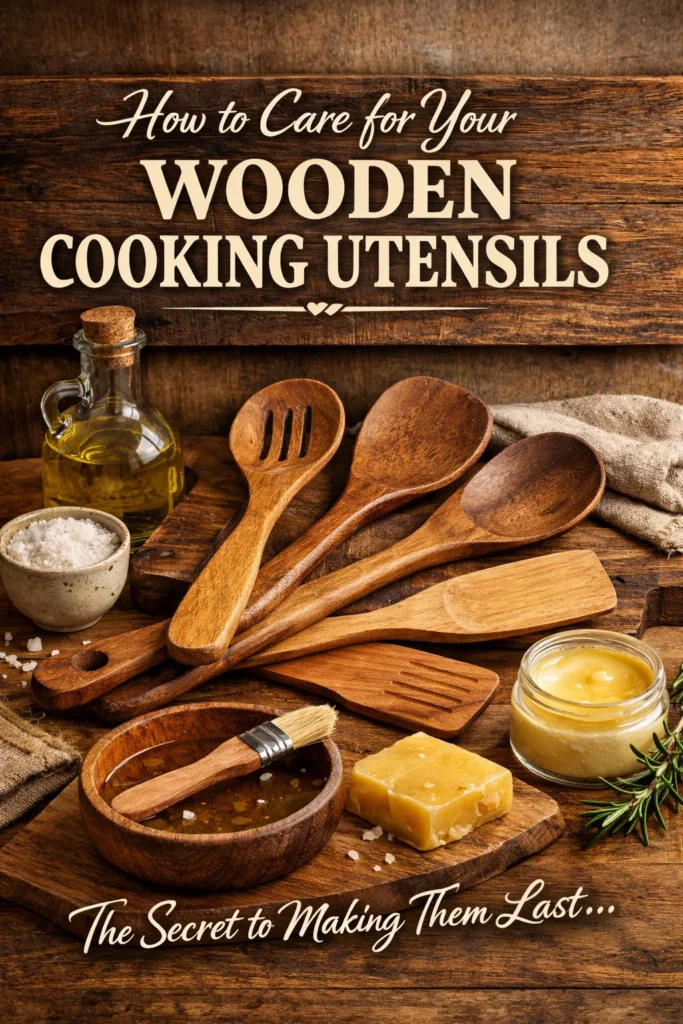 How To Care For Your Wooden Cooking Utensils The Secret To Making Them Last The Benefits Of Choosing Wooden Cooking