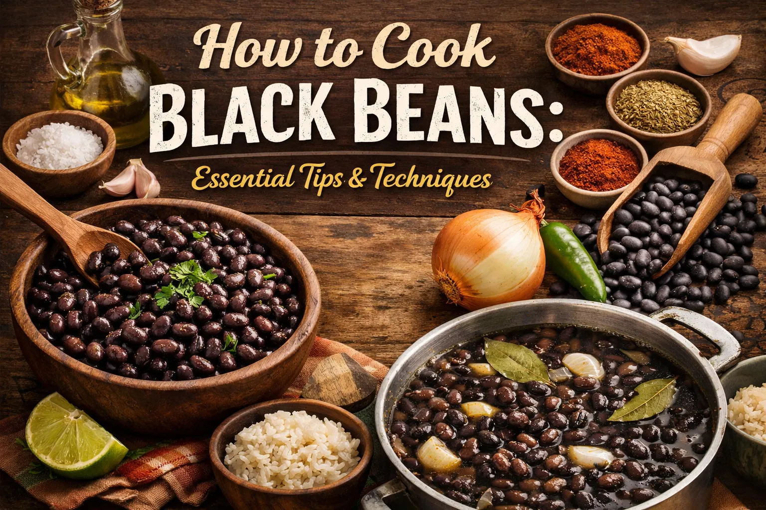 How To Cook Black Beans 1