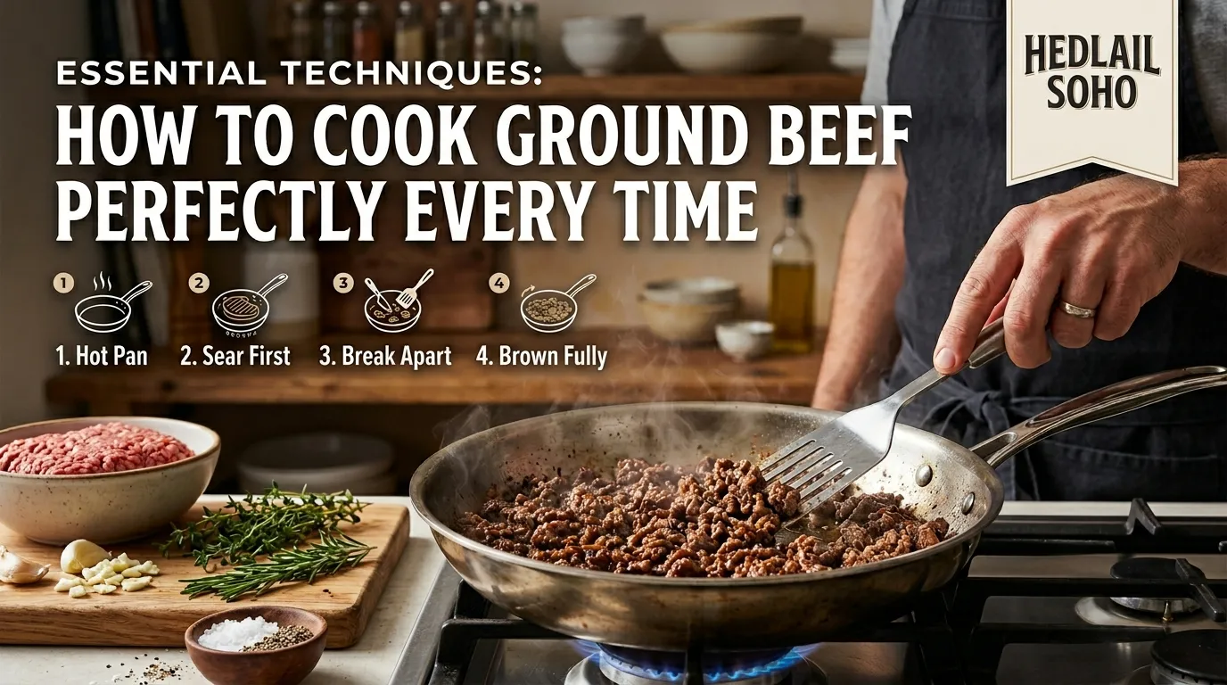 How To Cook Ground Beef