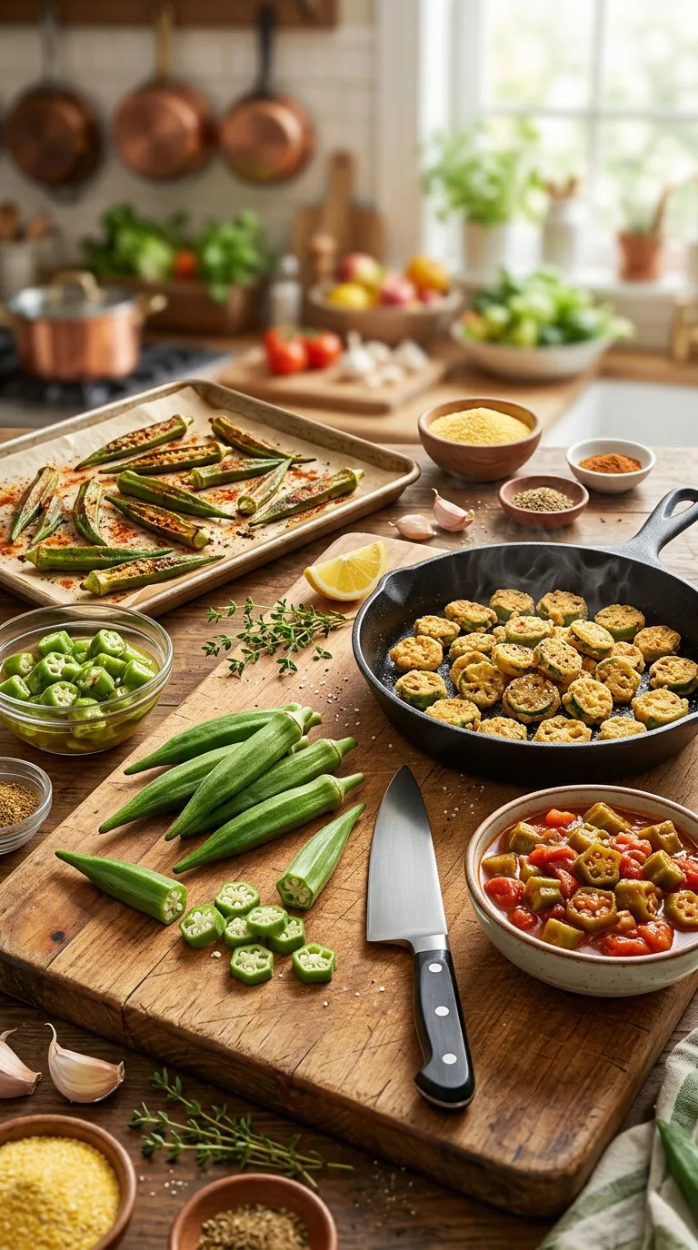 How To Cook Okra Techniques And Tips