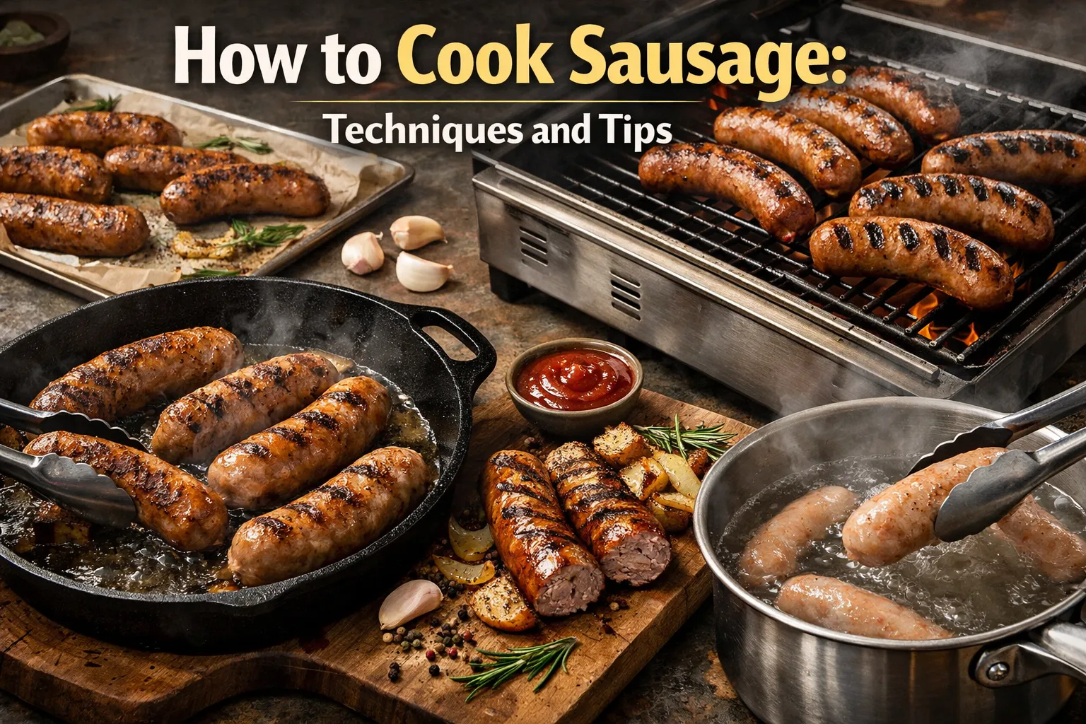 How to Cook Sausage: Techniques and Tips