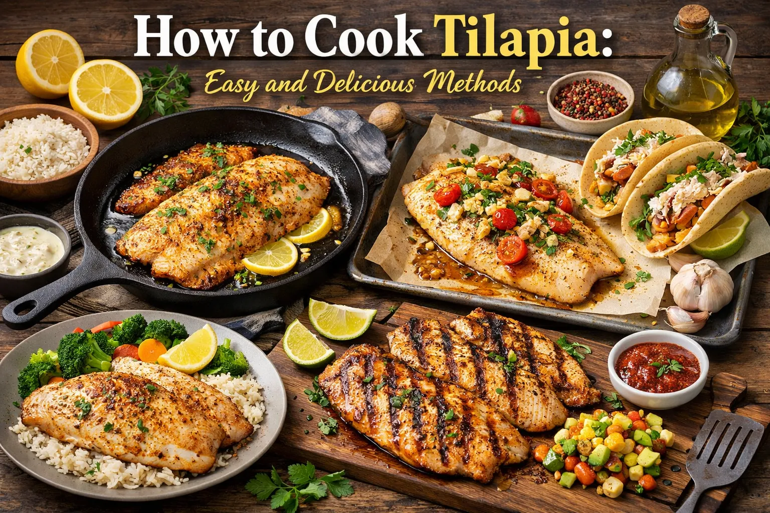 How to Cook Tilapia: Easy and Delicious Methods