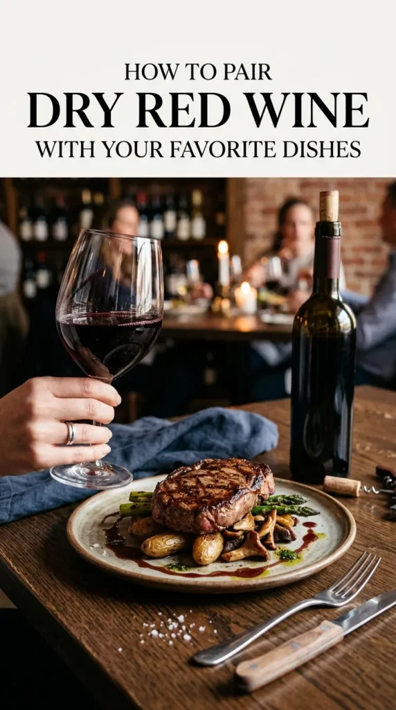 How To Pair Dry Red Wine With Your Favorite Dishes