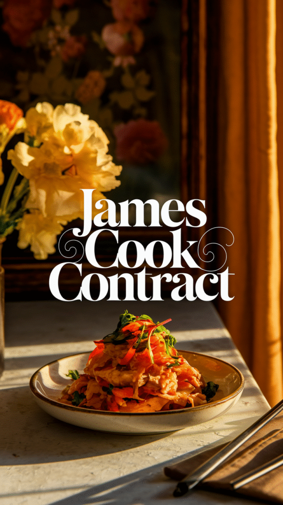 James Cook Contract