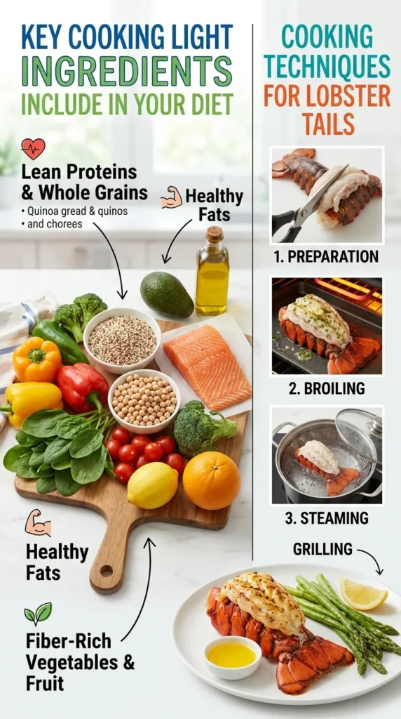 Key Cooking Light Ingredients To Include In Your Diet