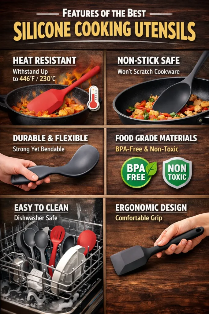 Look For These Features When Looking For The Best Silicone Cooking Utensils