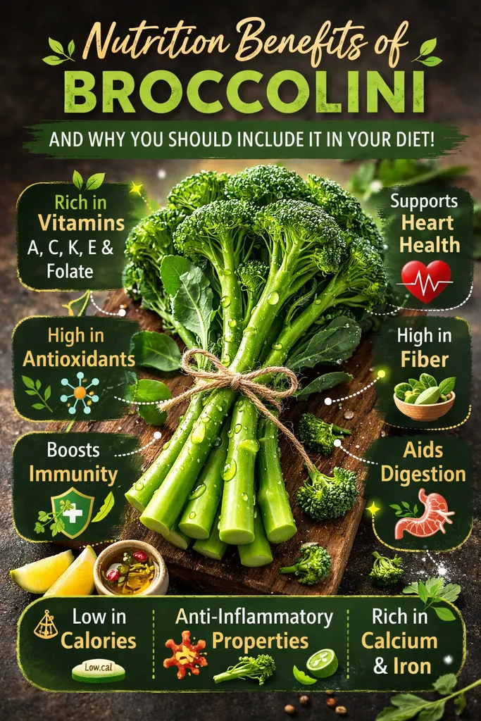 Nutrition Benefits Of Broccolini And Why You Should Include It In Your Diet
