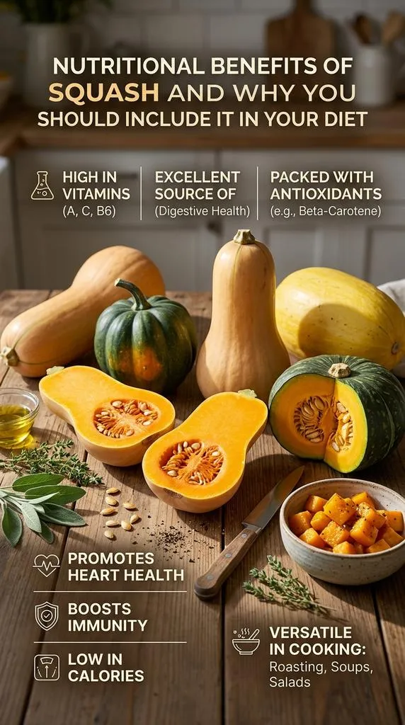 Nutritional Benefits Of Squash And Why You Should Include It In Your Diet