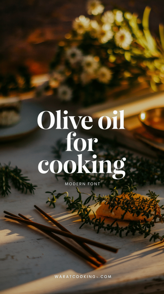 Olive Oil For Cooking