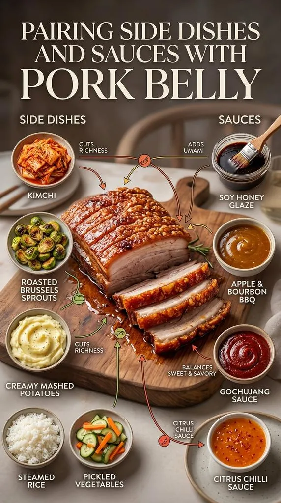 Pairing Side Dishes And Sauces With Pork Belly