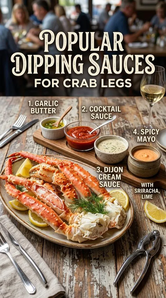 Popular Dipping Sauces For Crab Legs