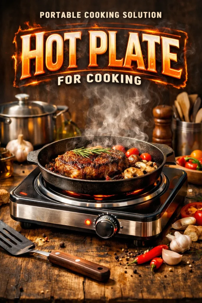 Portable Cooking Solution Hot Plate For Cooking