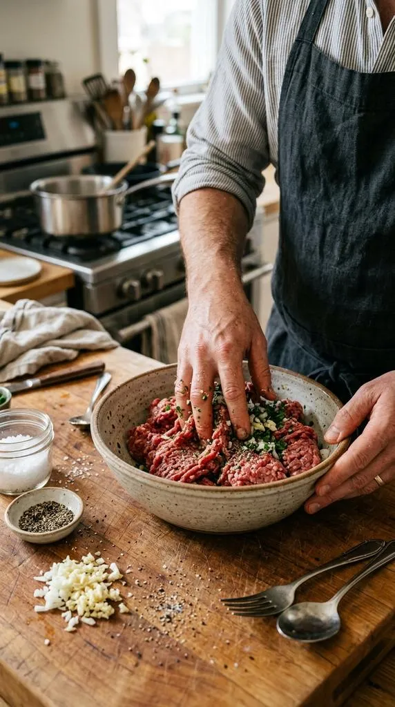 Prepping Ground Beef For Cooking