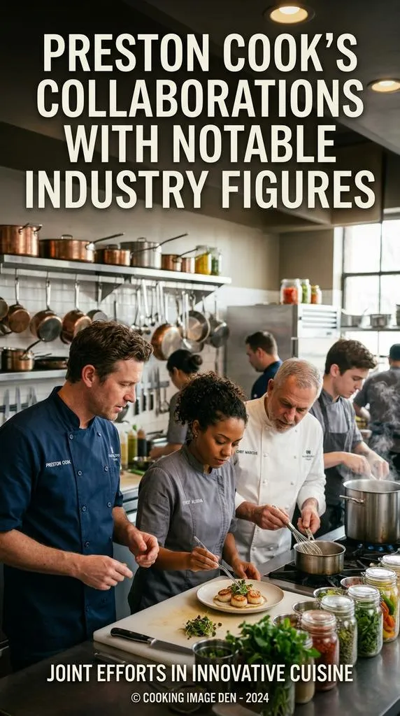 Preston Cooks Collaborations With Notable Industry Figures