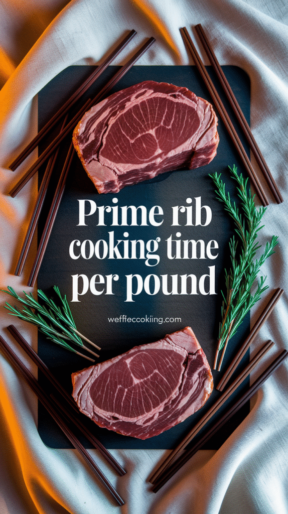 Prime Rib Cooking Time Per Pound Chart