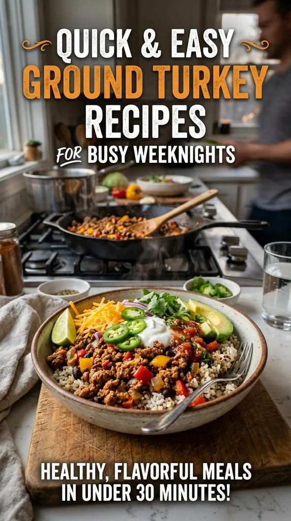 Quick And Easy Ground Turkey Recipes For Busy Weeknights