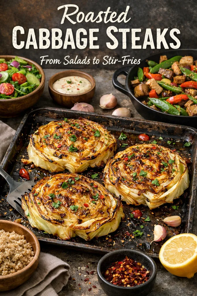 Roasted Cabbage Steaks