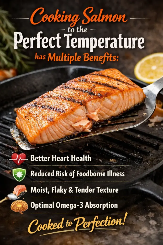 Salmon Grilled To Perfection With Benefits Salmon Cook Temp