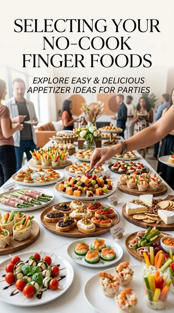 Selecting Your No Cook Finger Foods