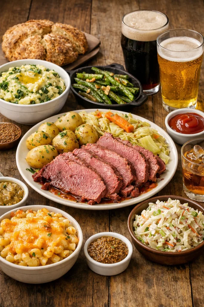 Sides And Drinks To Pair With Corned Beef Dishe