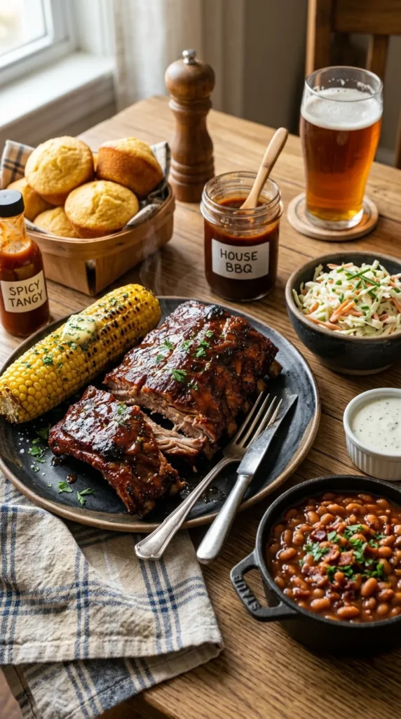Sides And Sauces That Go Great With Oven Cooked Ribs Cooking Ribs in the Oven
