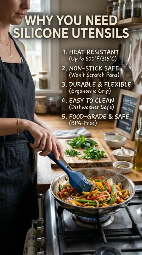 So Here Are Some More Reasons To Have Silicone Cooking Utensils