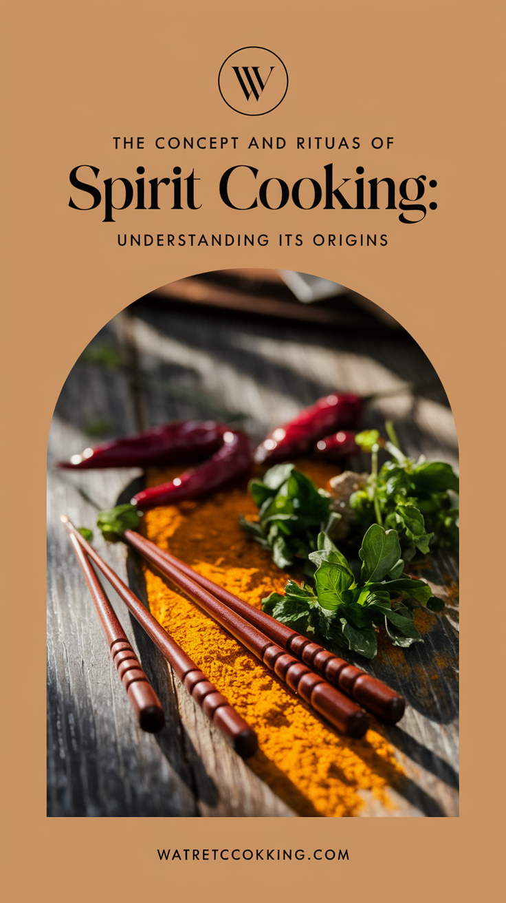 The Concept and Rituals of Spirit Cooking: Understanding Its Origins