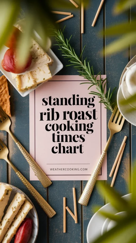 Standing Rib Roast Cooking Times Chart