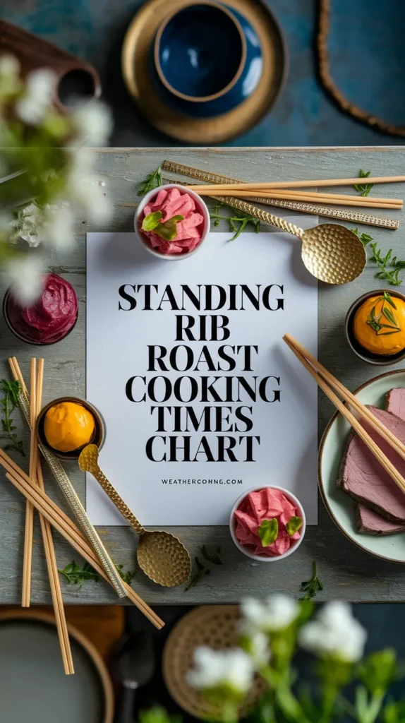 Standing Rib Roast Cooking Times Chart