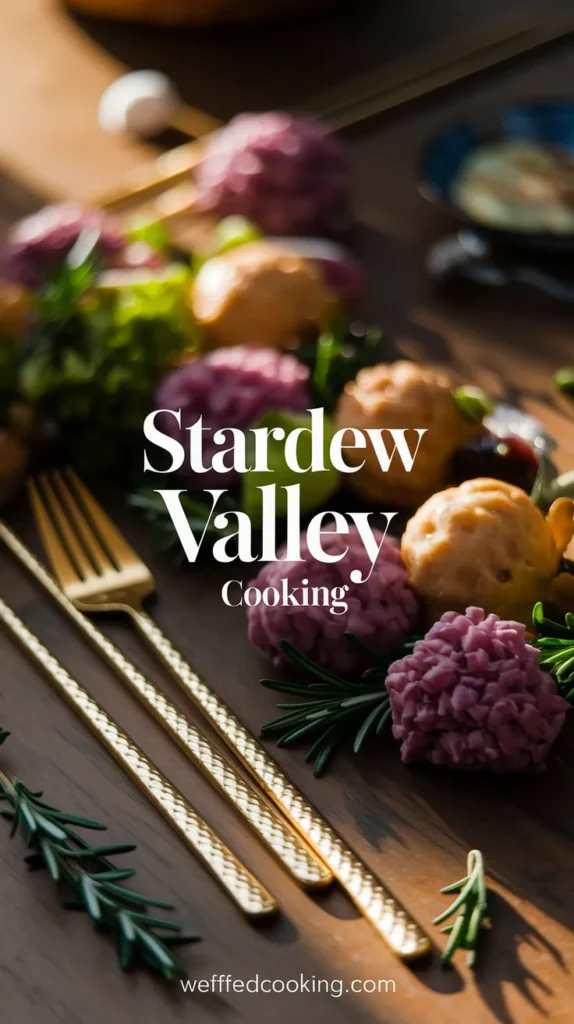 Stardew Valley Cooking