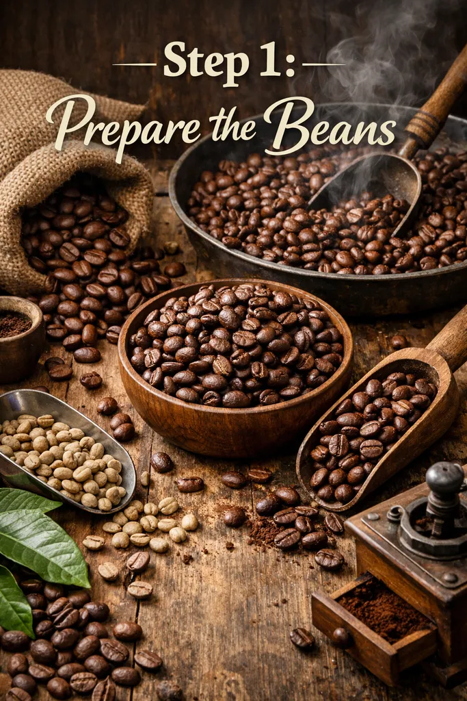 Step 1 Prepare The Beans