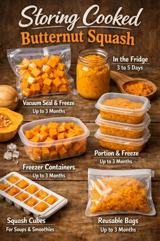 Storing Cooked Butternut Squash Methods 2 How to Cook Butternut Squash