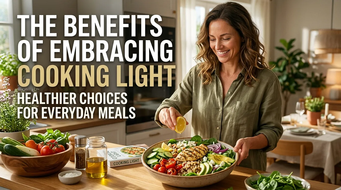 The Benefits Of Embracing Cooking Light