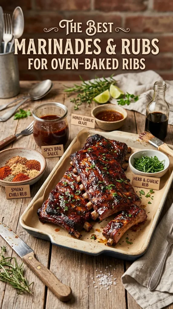 The Best Marinades And Rubs For Oven Baked Ribs