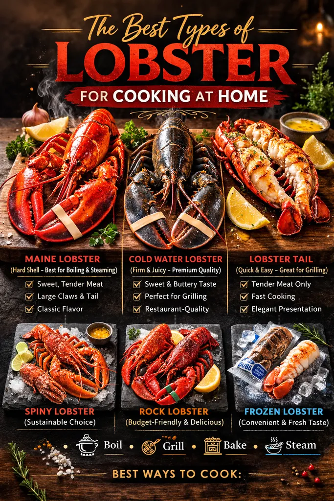The Best Types Of Lobster For Cooking At Home